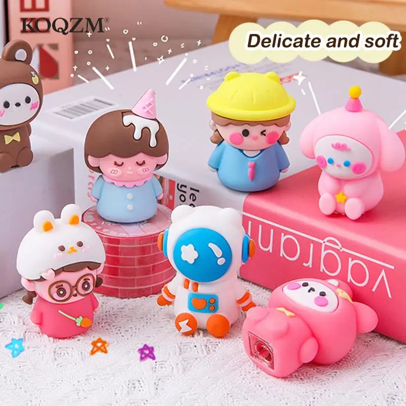 

Creative Cute Pencil Sharpener Cartoon Cute Portable Mini Pencil Sharpener Kindergarten Prize Small Pencil Sharpener Gift