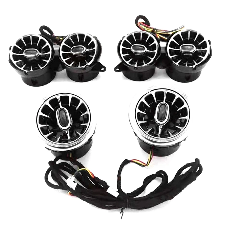 

Air Vent Outlet Turbine Trim Lamp For Mercedes-Benz S-Class W222 Ambient Light LED Car Dashboard Console
