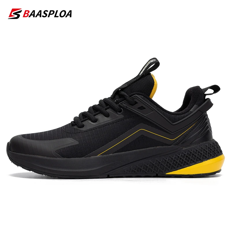 

Baasploa Men's Running Shoes 2022 New Male Sneakers Jogging Mesh Breathable Comfortable Sports Shoes Men Athletic Casual Shoe