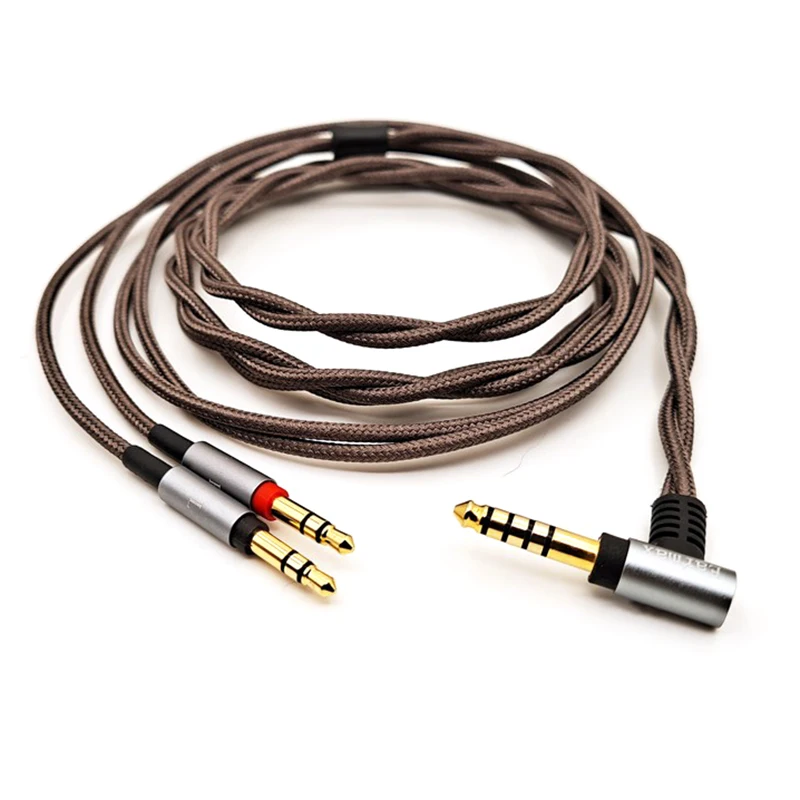 

For PHILIPS X3 ONKYO A800 Replaceable Earphone 2.5mm 3.5mm 4.4mm Balanced Nylon Braided Upgrade Cable