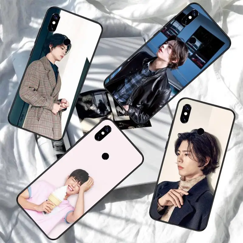 

Park Bo Gum Korean actors Phone Case For Xiaomi Redmi note 7 8 9 11 i t s 10 A poco f3 x3 pro lite funda shell coque cover