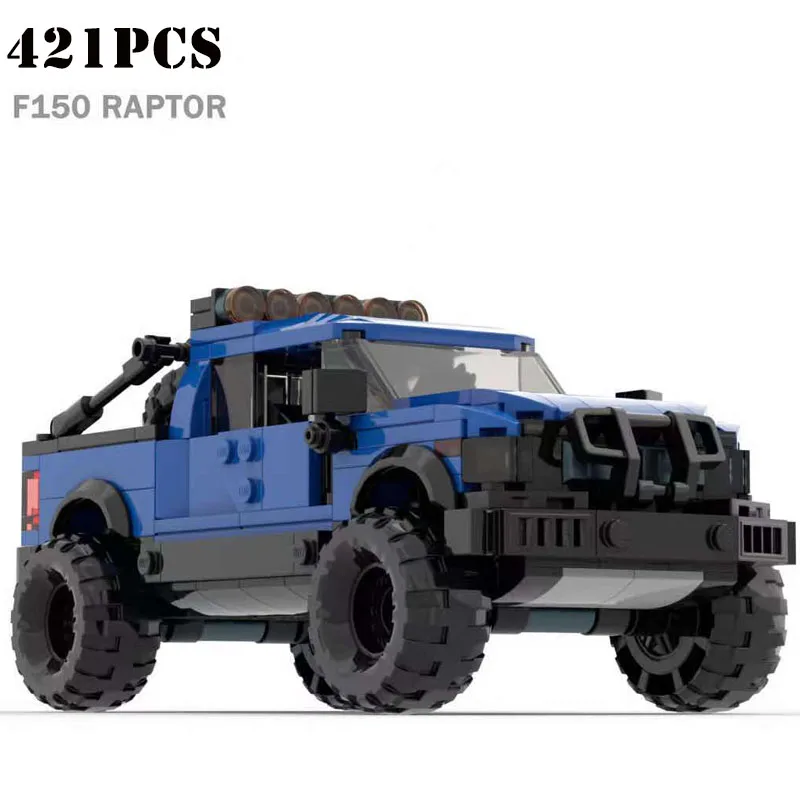 

NEW Moc super sports car champion F150 RAPTOR vehicle model DIY assembly toy building block Toys for Children Christmas Gift