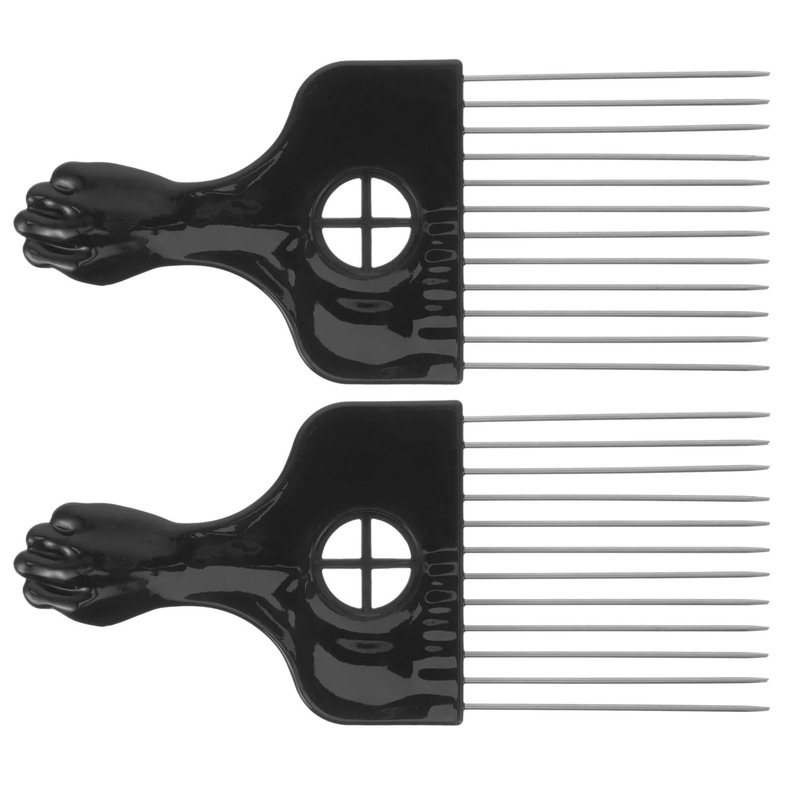 

2pcs Hair Pick Comb Hair Lift Combs Hair Parting Pick Comb Styling Hair Combs