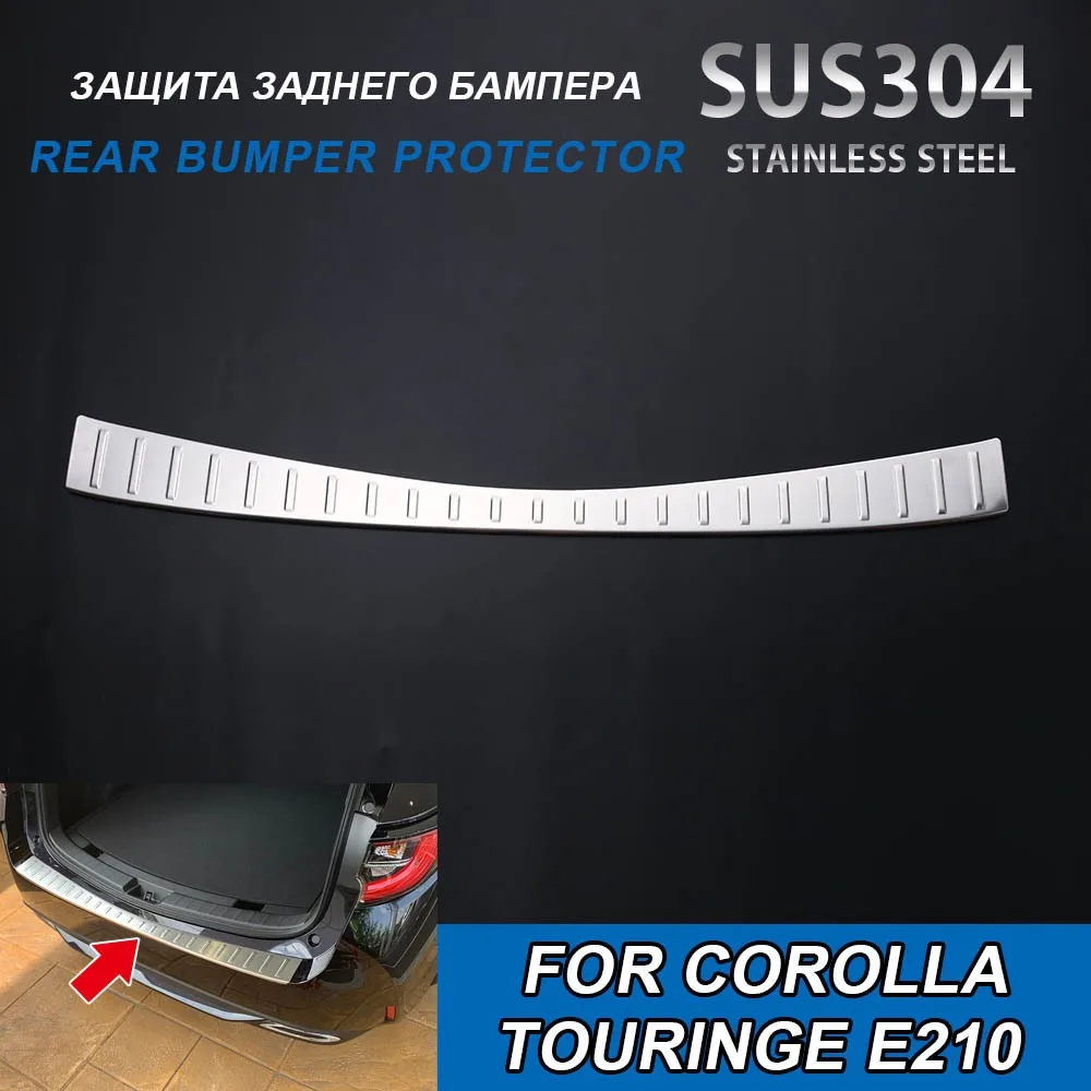 

Защитный чехол для заднего бампера автомобиля COROLLA TOURING E210 2019, защита от царапин, детали, 304 нержавеющая сталь, автостайлинг