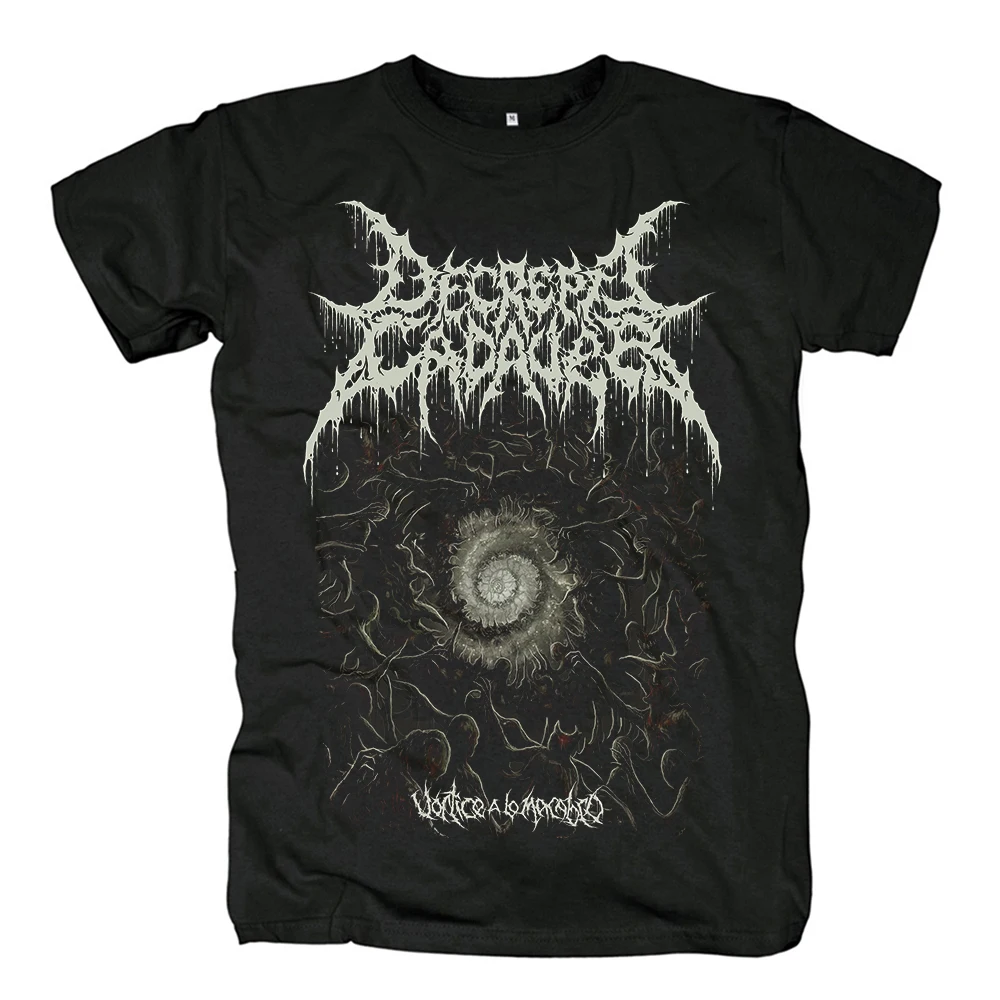 

4 Designs Decrepit Cadaver Streetwear Rock Brand Shirt Heavy Death Metal Punk Fitness Skateboard Demon Tee Rocker Devil