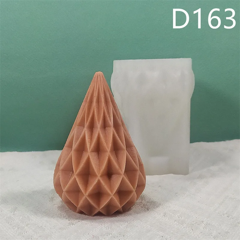 

Droplet Shape Silicone Mold Gypsum form DIY Handmade Plaster Candle Ornaments Handicrafts Mold Hand Gift Making Kitchen Tool