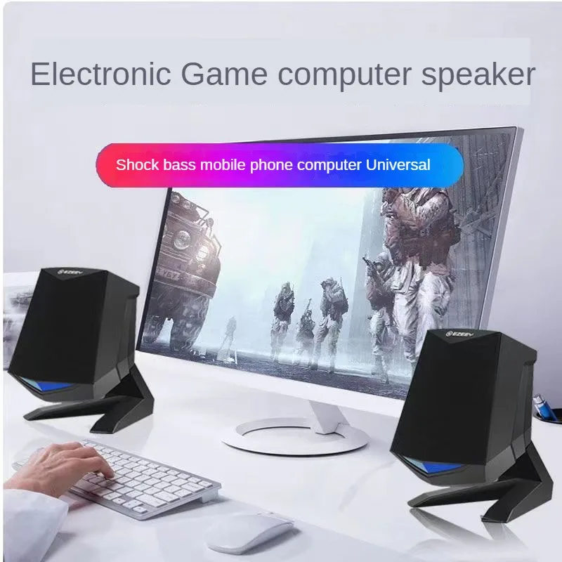 

Laptop Audio Desktop Audio Multimedia Subwoofer USB Gift Creative Speaker