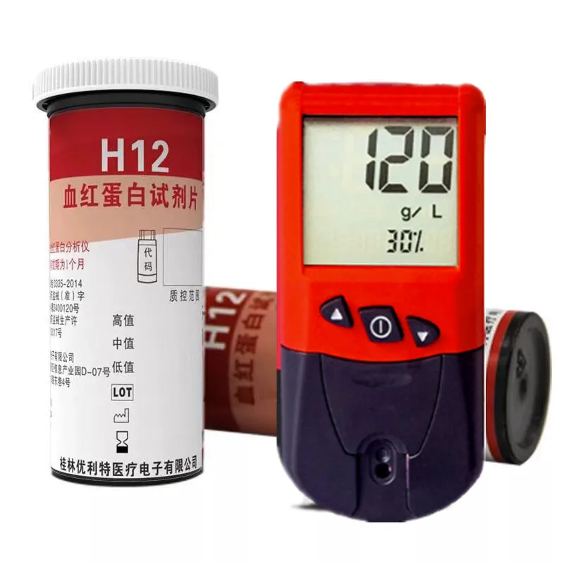 

Manufacture urit 12 blood powder digital hb hemoglobin meter