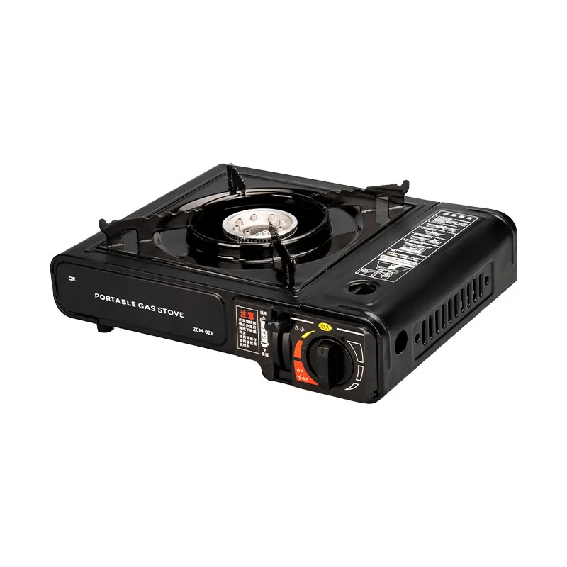 

Outdoor Portable Stove One-Piece Large Fire Power Cassette Stove Gas Stove with Bold Pot Holder Air Consumption Is About 158G/h