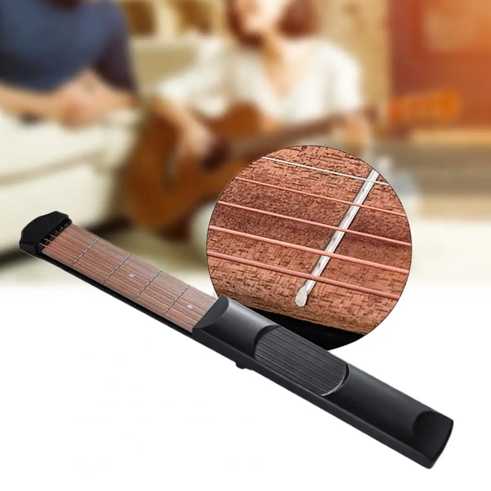 

Pocket Acoustic Guitar Portable Universal Mini Chord Trainer Guitar Parts & Accessories Stringed Instruments