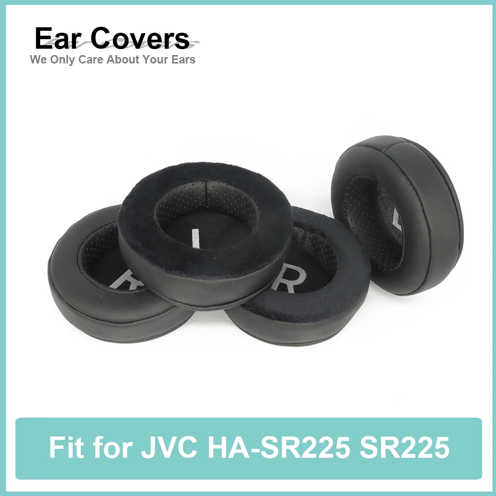 

Earpads For JVC HA-SR225 SR225 Headphone Earcushions Protein Velour Pads Memory Foam Ear Pads