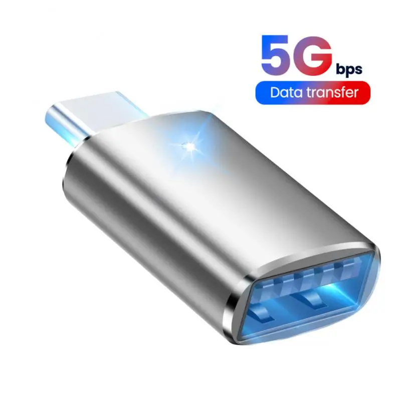 

5gbps Usb 3.0 Type-c Otg Adapter Portable Fast Charging Usb C Male To Usb Female Converter Data Transfer Usbc Otg Connector 3a