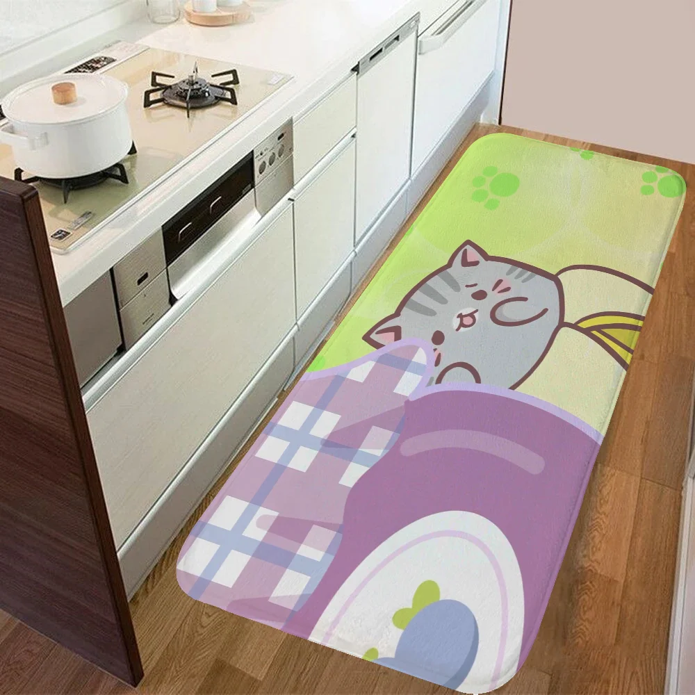 Современный стиль B-Bananya замшевый ковер для двери спальни кухни гостиной балкона