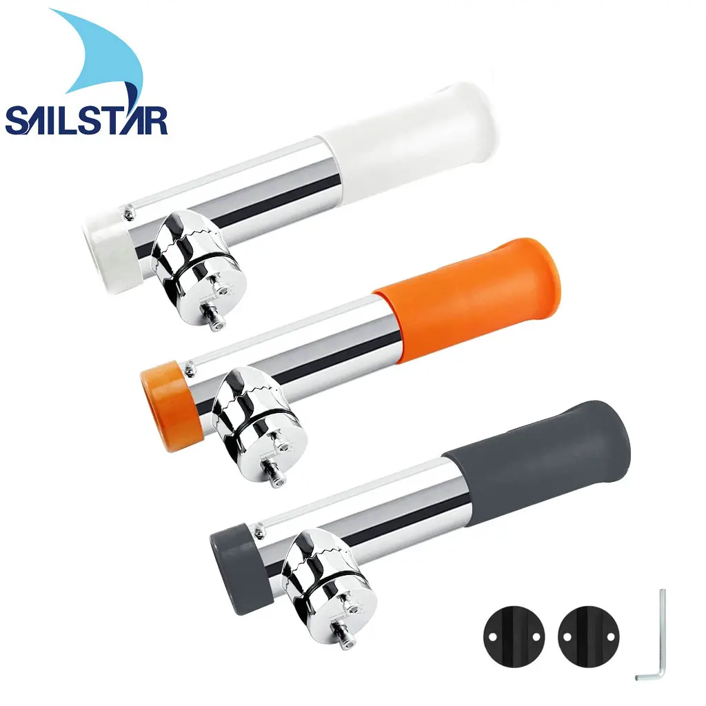 2 шт. регулируемый зажим для удочки из нержавеющей стали 316