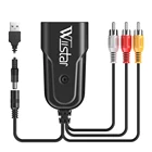 Преобразователь HDMI в RCA AVCVSB LR, видеобокс HD 1080P 1920*1080 60 Гц HDMI2AV, поддержка NTSC PAL выход HDMI в AV