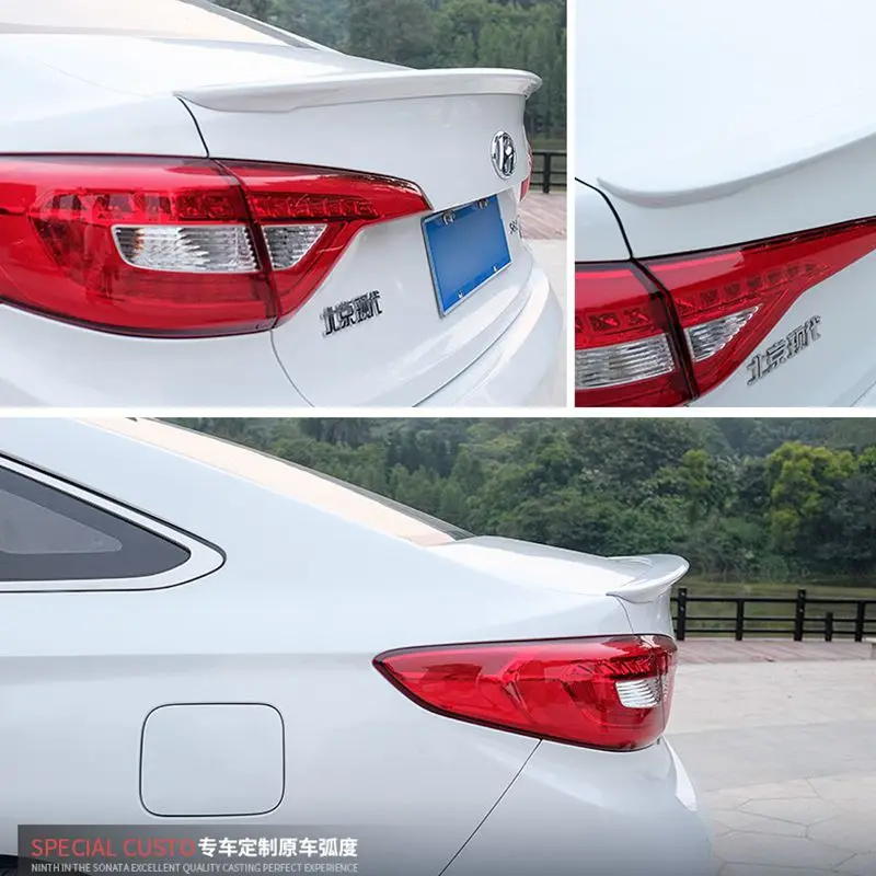 

Задний спойлер для крыши Hyundai Sonata 2014 2015 2016 из АБС-пластика