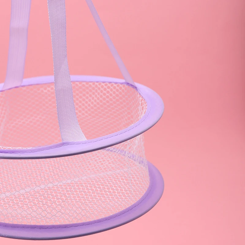 Сушилка подвесная корзина для макияжа сетчатая сумка кисточка стеллаж хранения