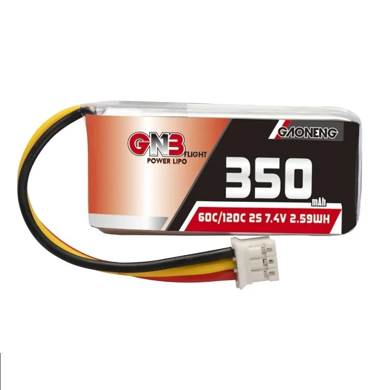 1-10 шт. GNB Gaoneng 2S 350 мАч 7,4 В 60C120C Lipo аккумулятор XT30 или разъем PH2.0 для BETAFPV Beta75X Tiny Whoop Drones Small Car (art.: 3920cdcfa2dea) - 3920cdcfa2dea