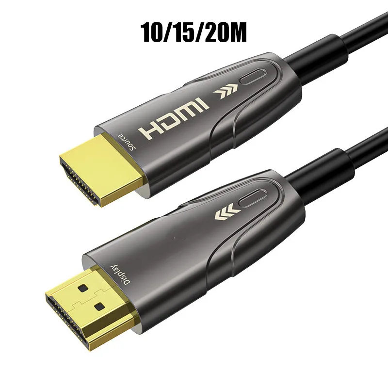 

Кабели из оптического волокна, Hd линейный проектор, кабель для экрана с разъемом Hdmi, совместимые износостойкие кабели 2,0 4K Hd