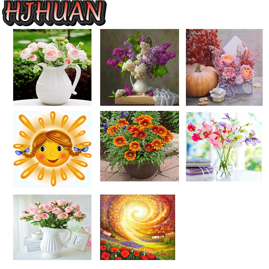 

3d Алмазная живопись «сделай сам», цветок, алмазная вышивка, полный круг, Алмазная мозаика стразы, Набор для вышивки крестиком, картина для домашнего декора