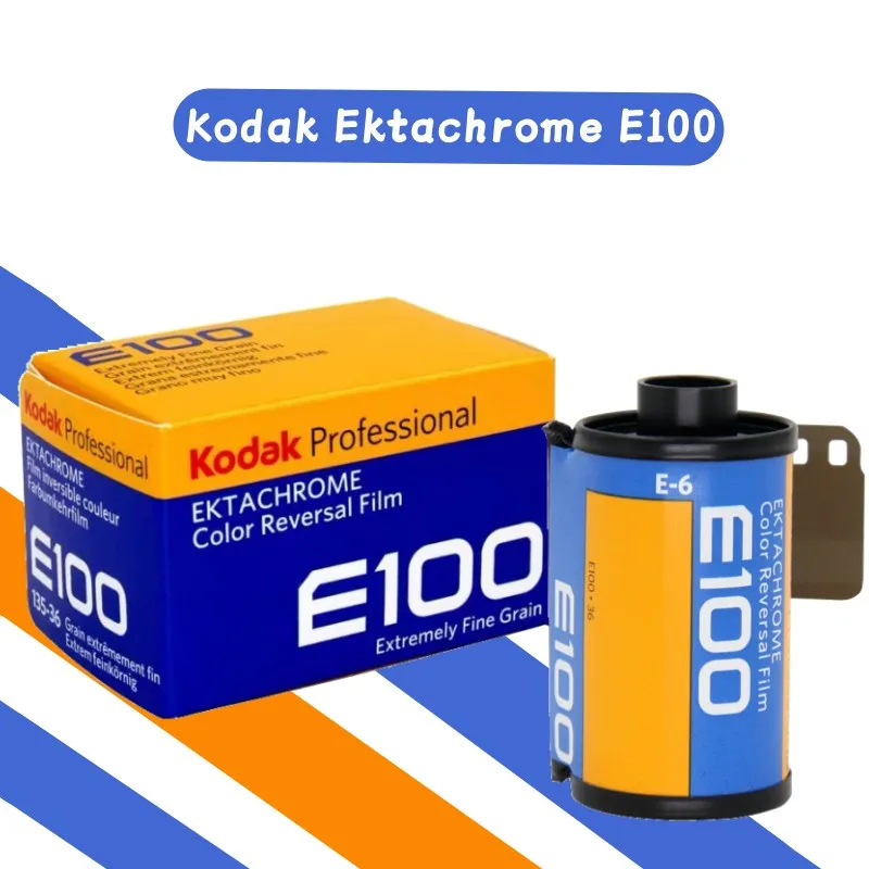

Kodak Ektachrome E100 135/36 Color Positive Reversal 1/3/5 Rolls
