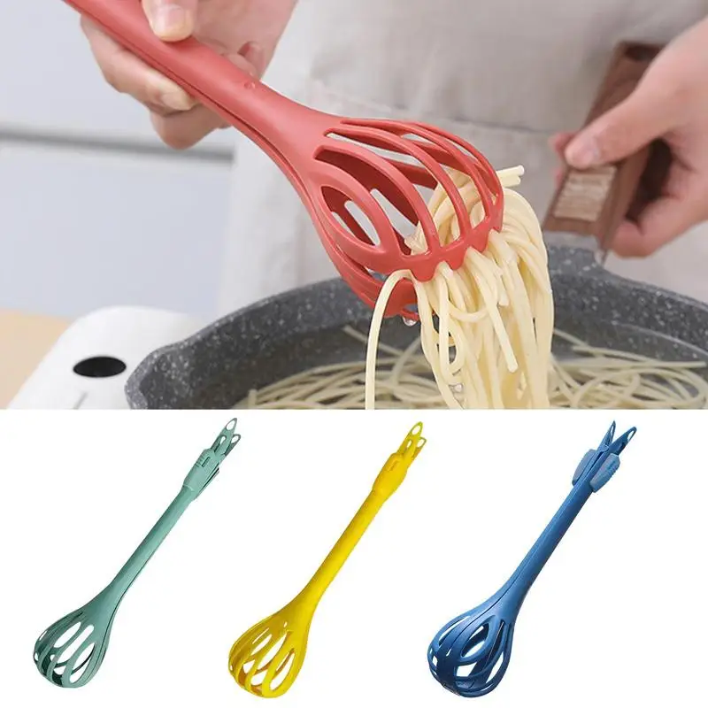 

Multifunctional Egg Beater 3 In 1 Grab Spoon Food Clip Egg Whisk Household Handheld Mixer Manual Stirrer Kichen Cream Bake Tool