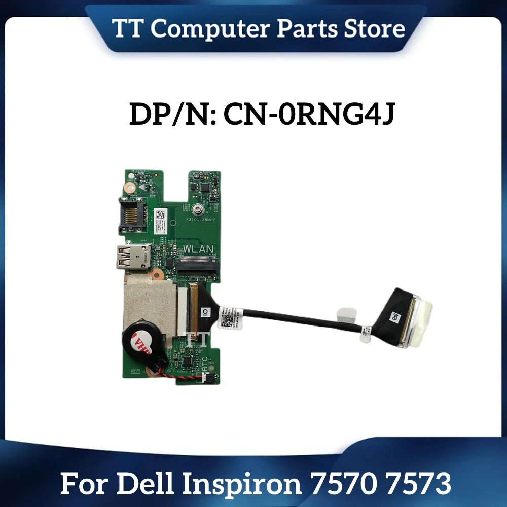 

TT New Original FOR Dell Inspiron 7570 7573 Switch Board USB Board 0RNG4J RNG4J CN-0RNG4J Fast Ship