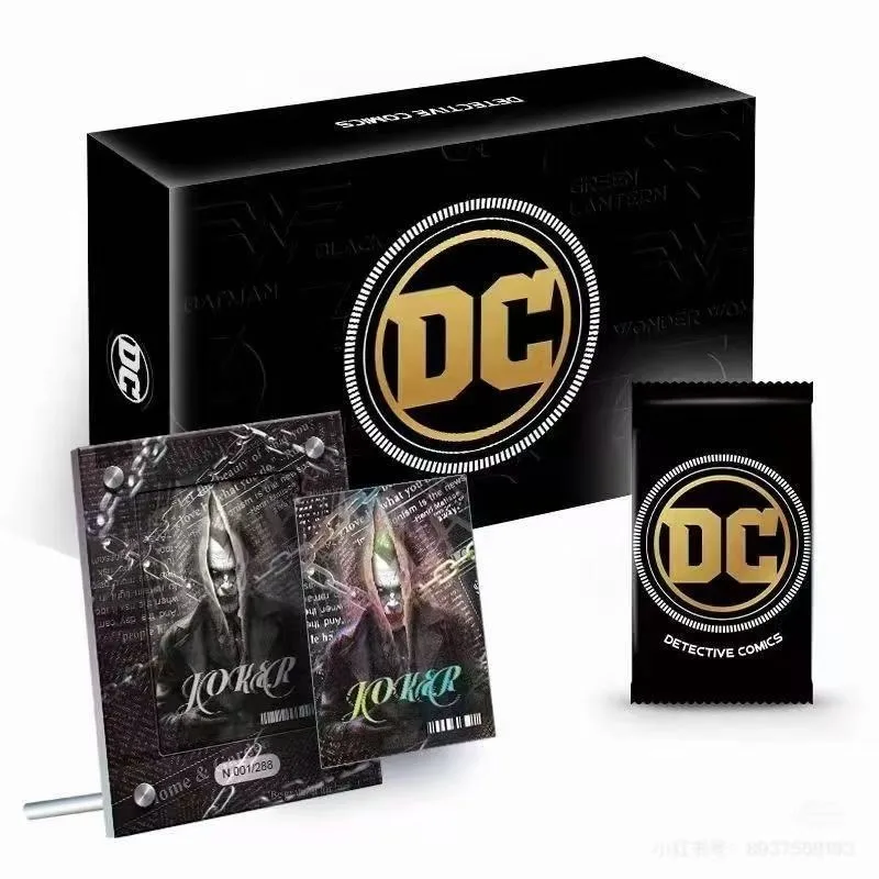 Фото Коллекционные карточки DC Movie Series Justice League: Супермен, редкие S-карты, Marvel The Avengers, бустер-бокс, подарок для детей на Рождество и день рождения, игрушка №1