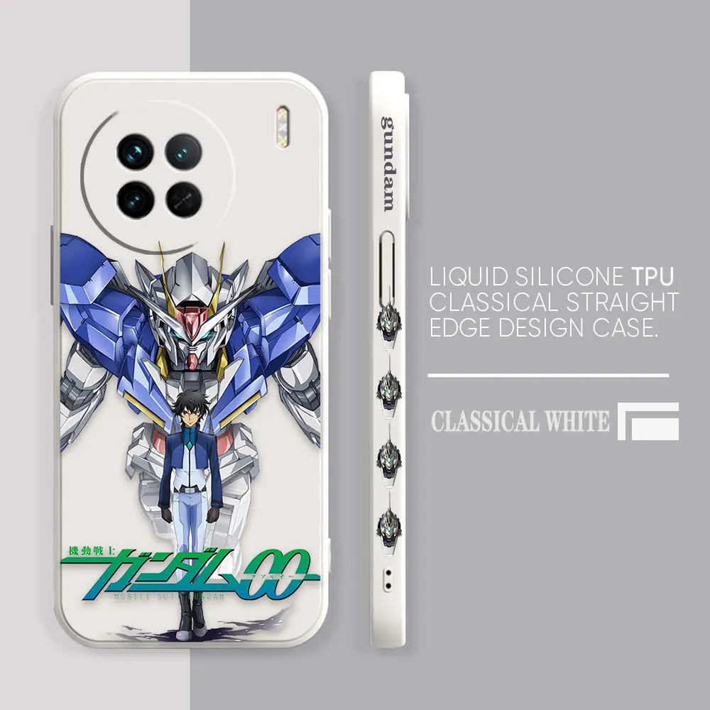 Phone Case For VIVO X21I X21S X23 X27 X30 X50 X60 X70 X80 X90 5G PRO PLUS Colour Case Cover Funda Cqoue Shell G-Gundam Robot 00