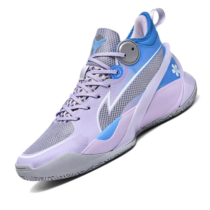

2022 New Men's Basketball Shoes Non-slip High-top Sneakers All-match Comfortable Couple Shoes Wear-resistant Training Shoes