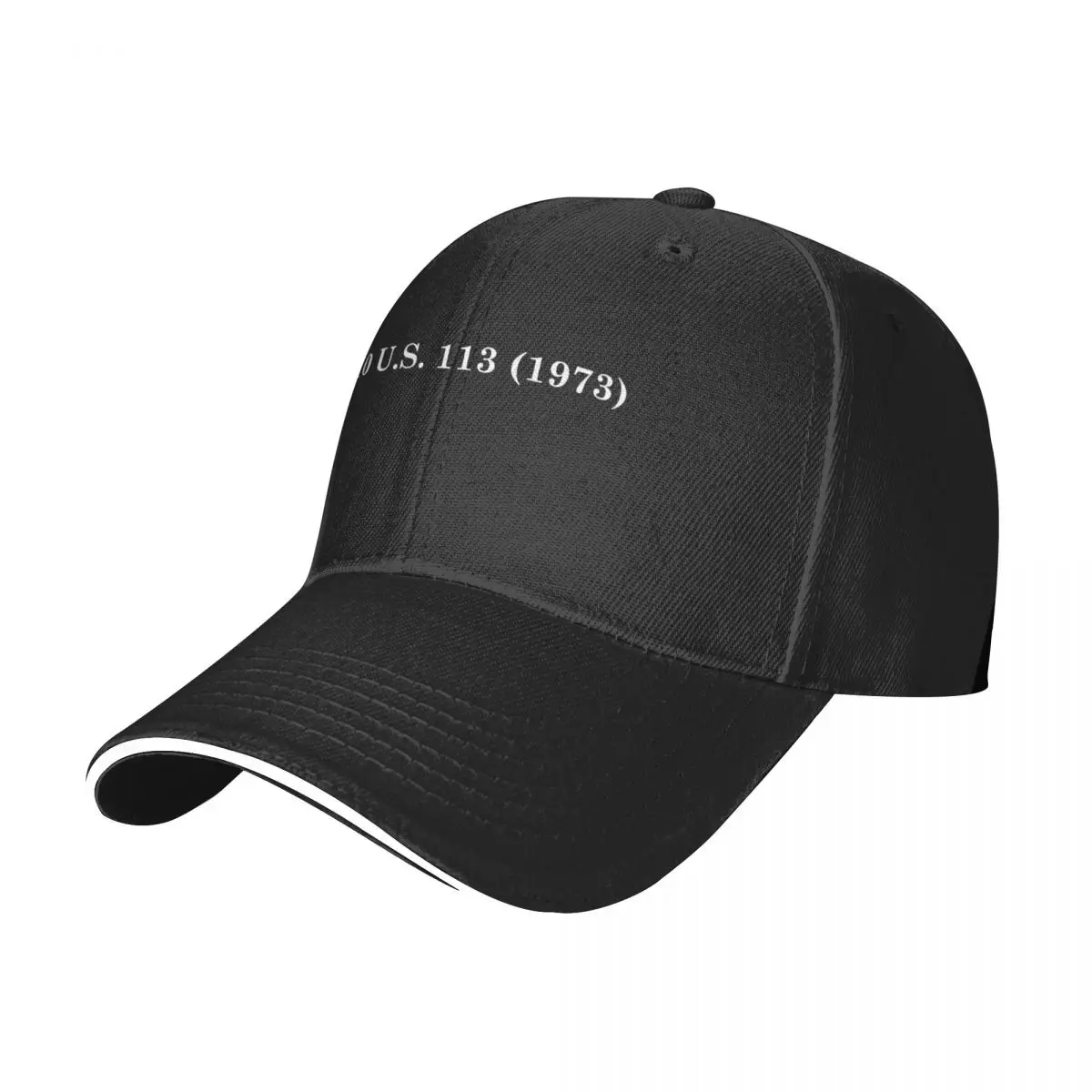 Roe V. Wade Cite Abortion Right Baseball Cap 1973 410 US 113 Tennis Sun-Proof Trucker Hat Streetwear Print Unisex Snapback Cap