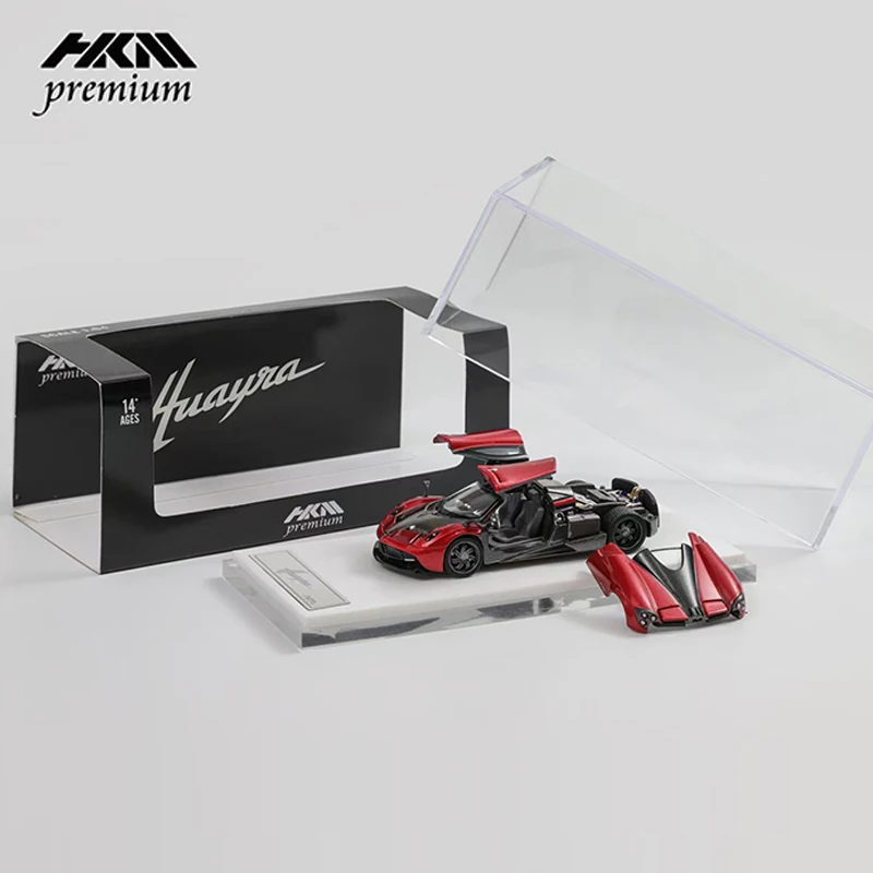 Модель автомобиля HKM 1:64 PAGA Huayra литой под давлением суперкар из сплава с двойными