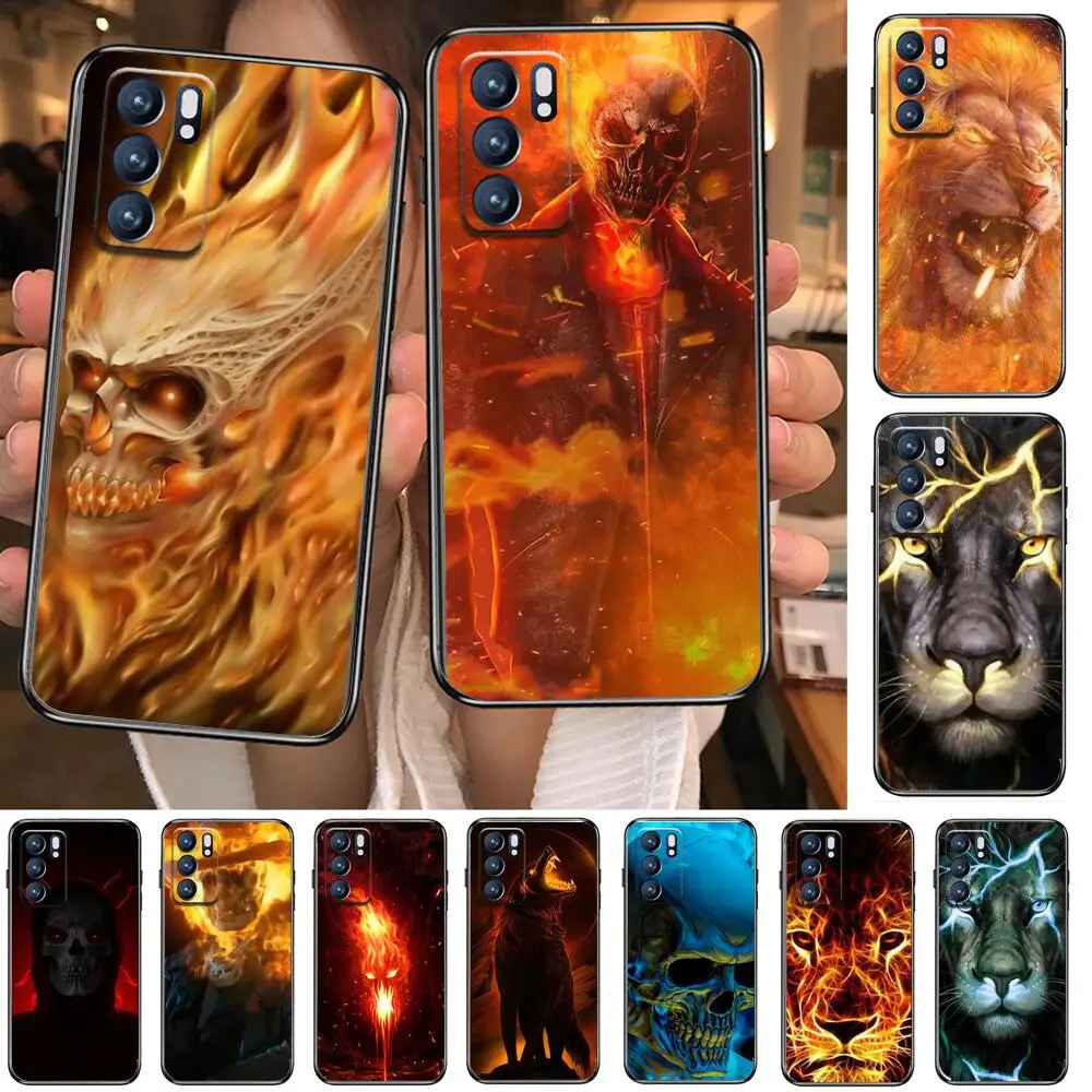 

HD-grim reaper lion For Realme C3 Case Soft Silicon Back cover OPPO Realme C3 RMX2020 Coque Capa Funda find x3 pro C21 8 Pro a91