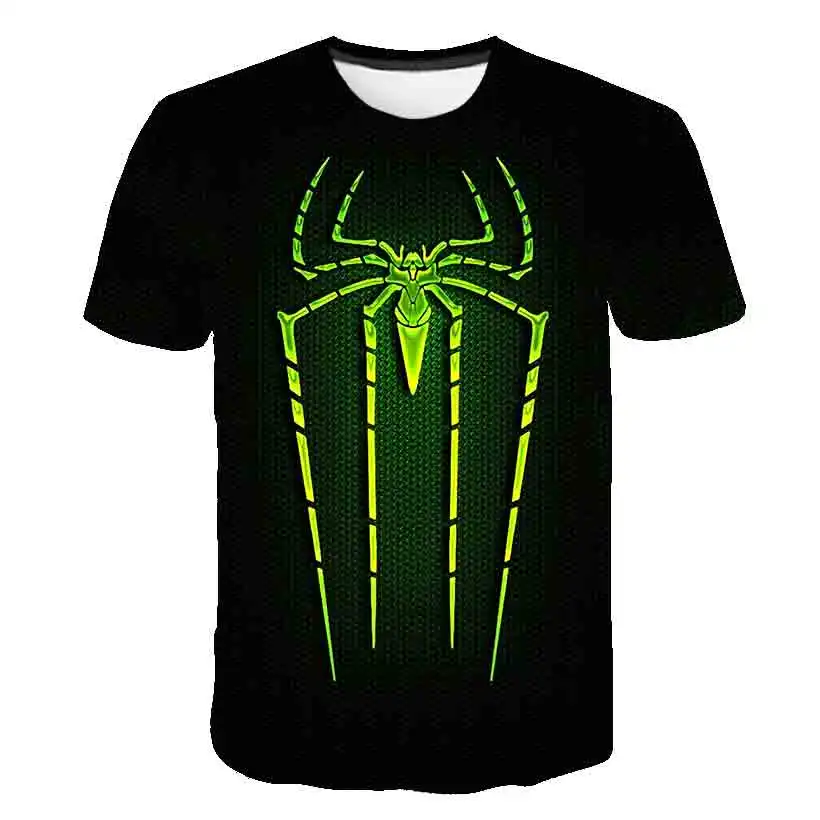 

Children's Hulk 3D Printed T-shirt Boys Girls Spider-mαn T shirt Tshirts Harajuku Streetwear Summer Kids Cartoon Anime Tees