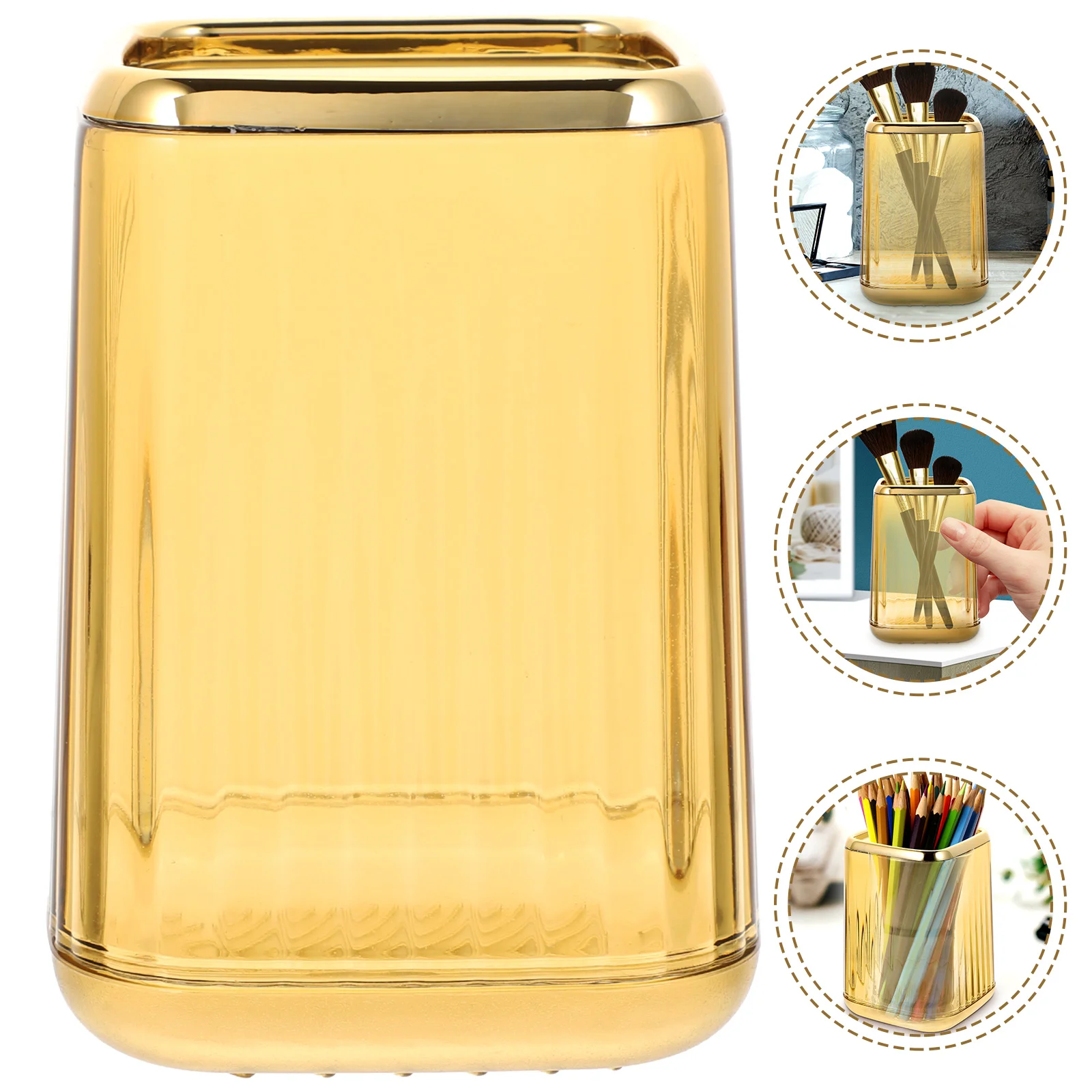 Ведро для хранения кистей макияжа настольный органайзер держатель ручек