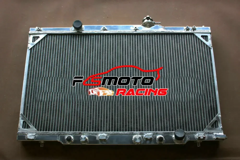 Фото Алюминиевый радиатор для Honda CRV CR-V Element EX EX-L LX 2.4L L4 2002-2006 2003 2004 2005 AT/MT или вентиляторы # 2443 №5