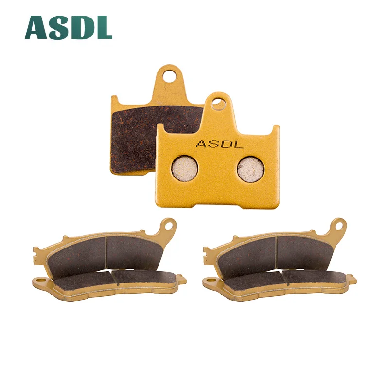 

Motorcycle Front and Rear Brake Pads For Honda VT 750 C2SA/C25B Shadow (Rear disc model/ABS)17 front wheel 2010-2012