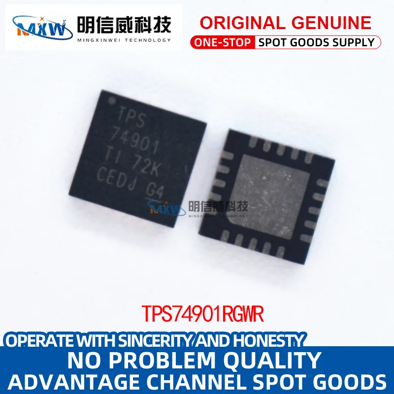 

TPS74901RGWR VQFN-20 TPS74901 регулятор напряжения-оригинальный и подлинный ЛИНЕЙНЫЙ IC-чип
