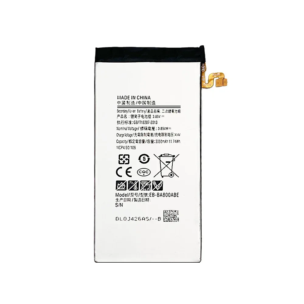 Аккумулятор EB-BA800ABE EB-BA800ABA 3050 мАч для SAMSUNG Galaxy A8 (2015) A800 SM-A8000 A800F A800S A800YZ