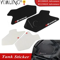 motorcycle accessories tpu waterproof side fuel tank sticker pad for bmw r1250 gs r 1250 gs r1250gs adventure adv 2019 2020 2021