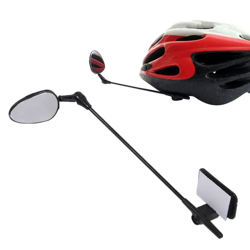 

Bike Eyeglass Mirror Rear View Helmets Mirror Adjustable Lightweight Bicycle Helmets Rearview Mirror For Electric Bike