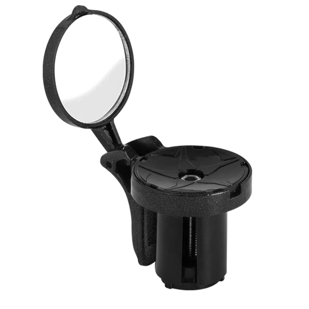 

Foldable Bike Rear View Mirror MTB Road Mountain Bike Handlebar Plug Rear View Mirror Cycling Adjustable Bicycle Accessories