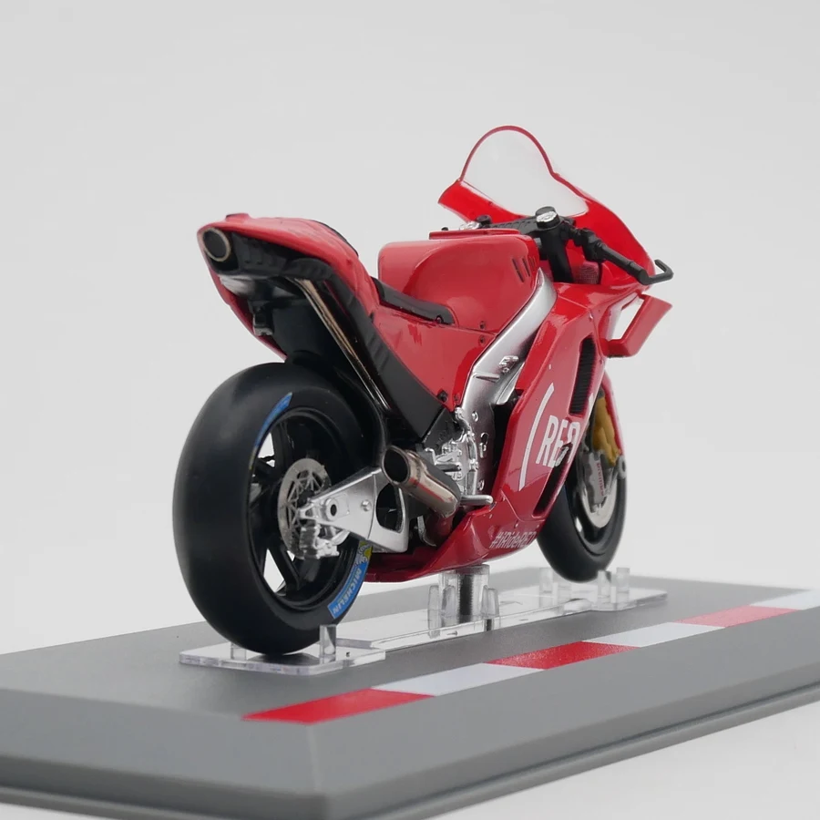 Фото Коллекционная модель мотоцикла Ixo 1:18 Moto GP 2019 Aprilia из литого металла, сувенир, украшение для витрины, подарок №3