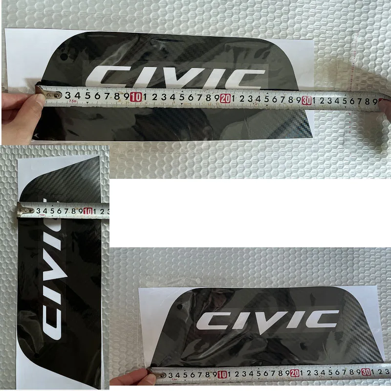 Автомобильные аксессуары черные наклейки из углеродного волокна на
