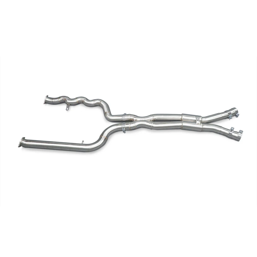 Выхлопная труба из нержавеющей стали 304 для BMW M4 M3 G80 G82 3 0 T 2021-2022 Спортивная