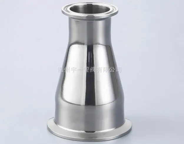 

Free shipping 3'' x 2.5'' Sanitary Tri Clamp Concentric Reducer 304 Stainless Steel