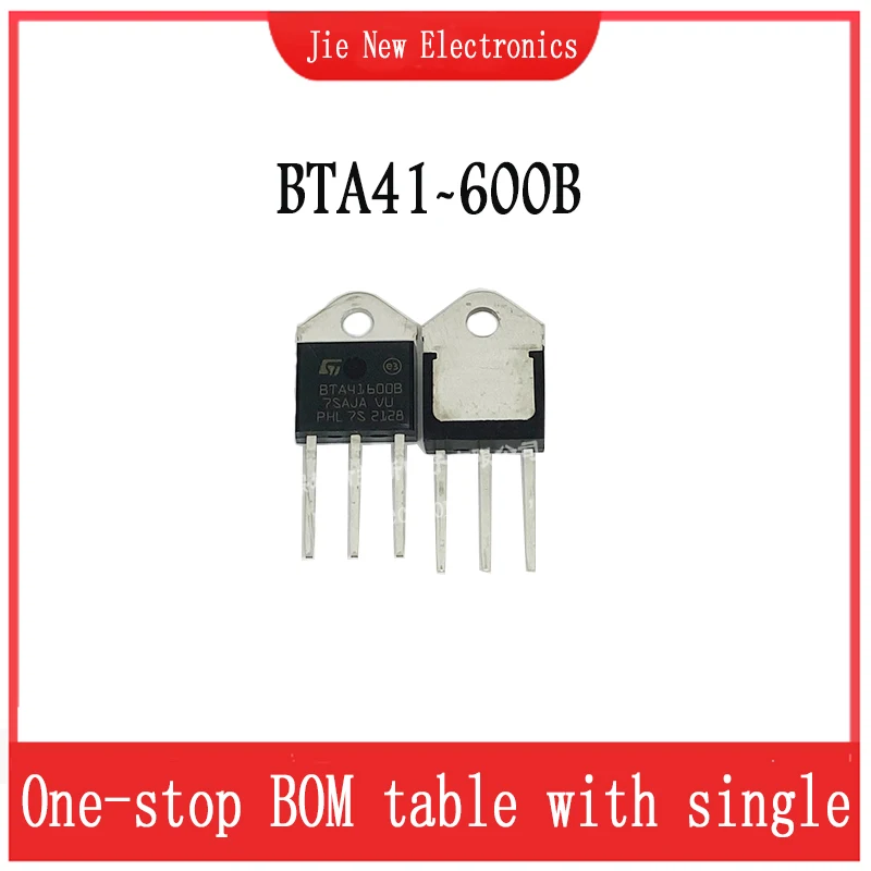 

5PCS BTA41-600B BTA41-800B BTA26-600B BTA26-700B BTA26-800B TO-3P New and original IC In Stock