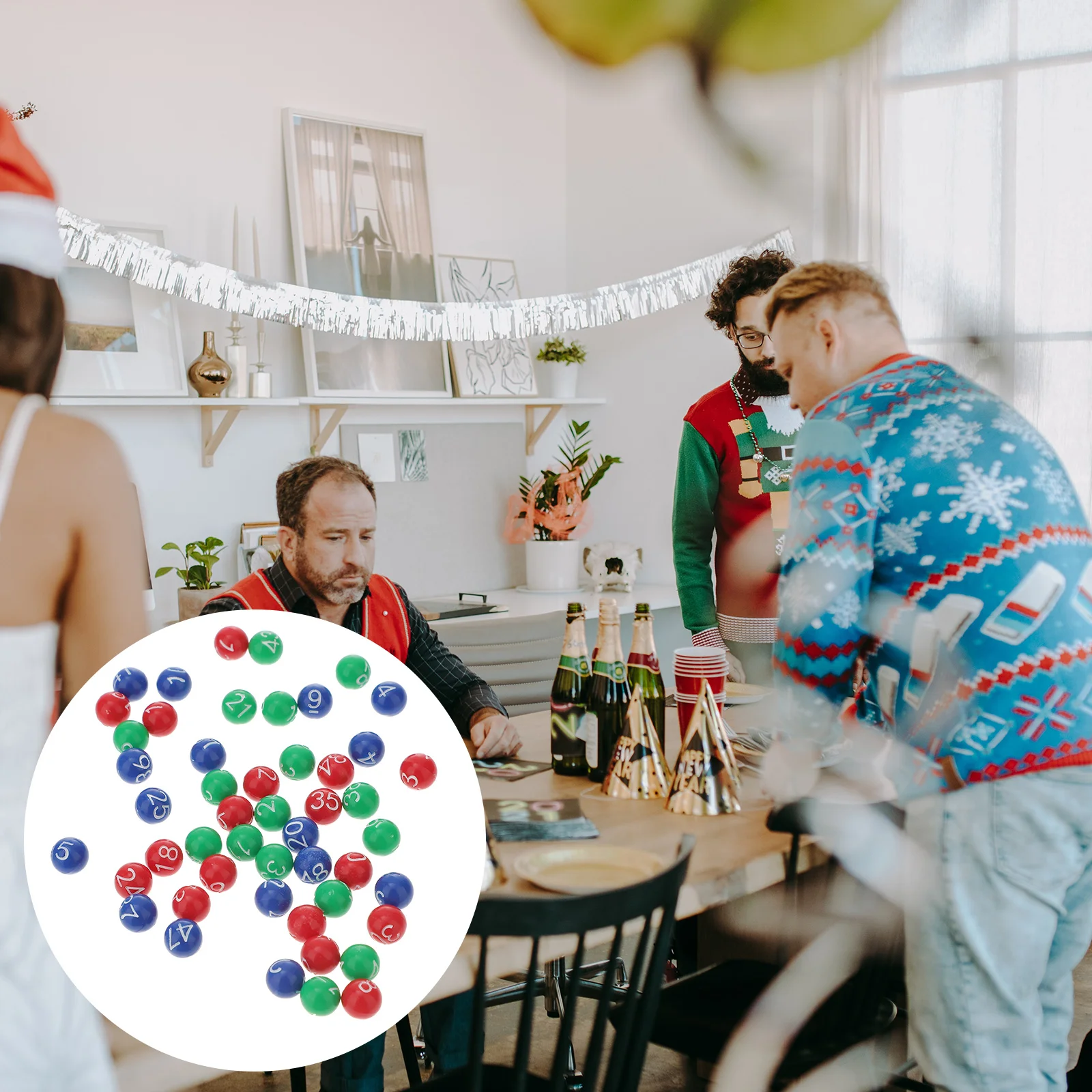

Balls Bingo Raffle Ball Game Number Pong Games Numbered Lottery Beer Party Tennis Colored Replacement Adult Colorful Table