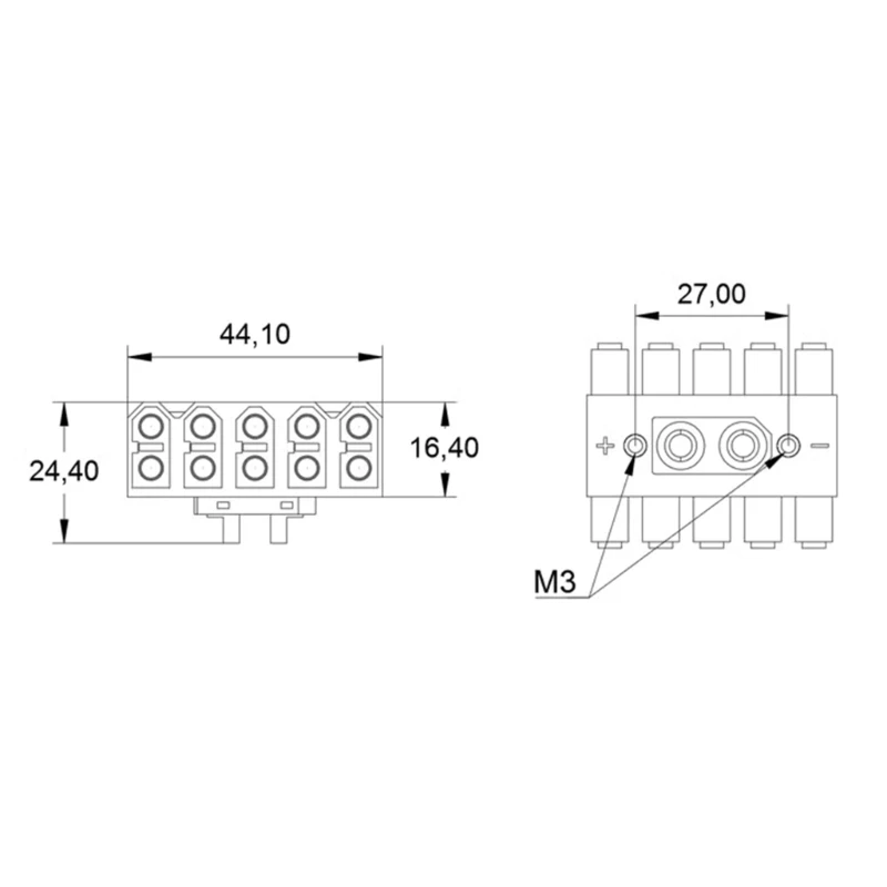 Модуль распределения электроэнергии TL60-10 совместимость с разветвителями