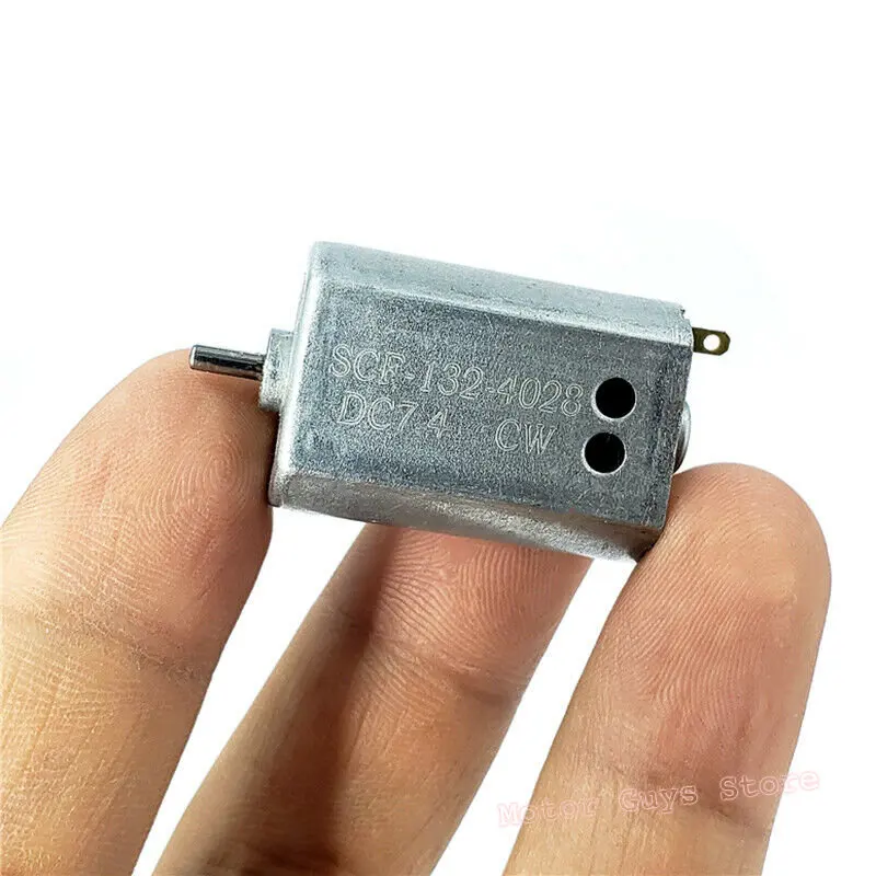 

FK-132 Motor DC 3V 4.5V 6V 7.4V 32000RPM High Speed Mini 20mm Electric Motor Cooling hole DIY RC RC Toy Car Train Model